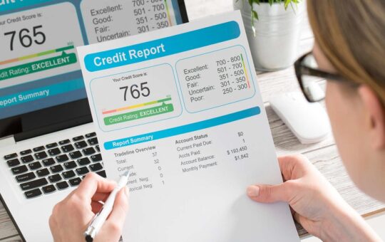your credit history